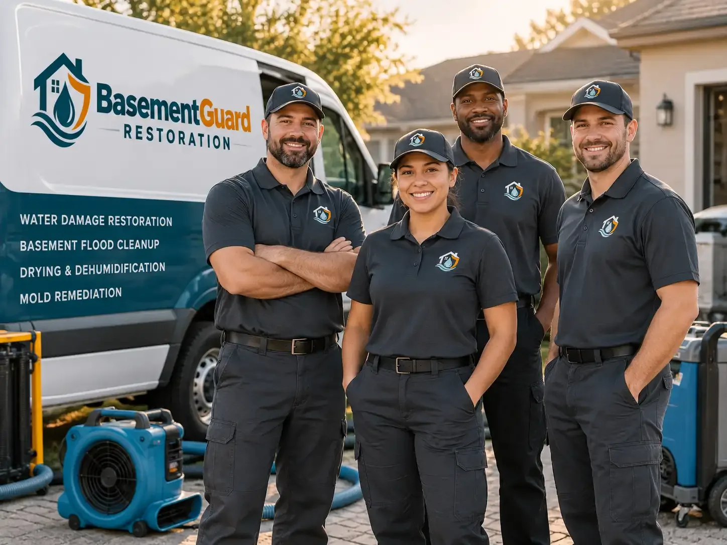Basement Water Damage Restoration company in Mahaffey, PA